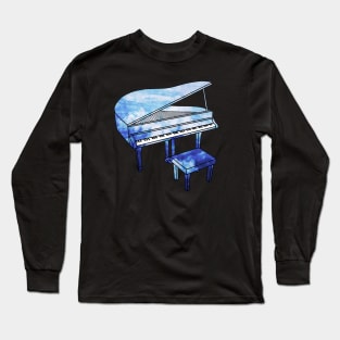 Clouds Piano Long Sleeve T-Shirt